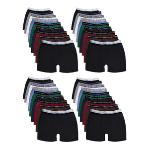 Bóxer Amriss personalizado para hombre, ropa interior transpirable elástica de algodón, ropa interior directa de fábrica, proveedor a granel de Bangladesh - Product Image 1