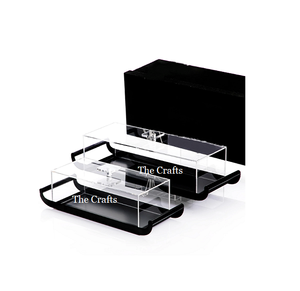 Bandeja de Servicio de Madera y Hierro, Utensilios de Cocina de Primera Calidad, Bandeja para Chocolate, Comida y Postres para Bodas y Hoteles - Product Image 5