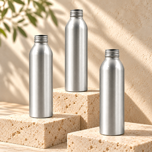 Botellas de Aluminio Lisas al por Mayor con Tapas de Rosca para Etiquetas Personalizadas del Cliente - Product Image 6