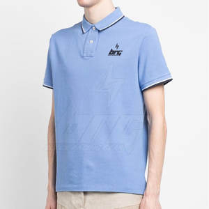 เสื้อยืดโปโลผู้ชายน้ำหนักเบาออกแบบโลโก้ได้ตามต้องการ - Product Image 2