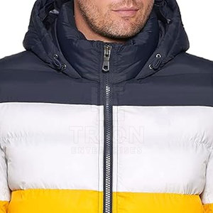 Veste matelassée très vendue en nylon/polyester, veste d'hiver de haute qualité pour hommes, vente en ligne - Product Image 6