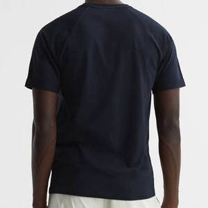 Offre Spéciale vente en gros personnalisé coton taille t-shirt à manches courtes haut à la mode hommes col rond t-shirts - Product Image 5