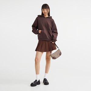 Women's <b>Hoodies</b> Luxury Custom Hooded Sweatshirts Fashion Baggy Loose <b>Workout</b> <b>Hoodies</b> with Printed Collar for Winter Season - Product Image 6