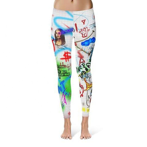 Custom <b>Women</b> <b>Leggings</b> Casual Sports Wear Running Christmas Sale <b>Womens</b> <b>Leggings</b> Custom Christmas <b>Leggings</b> - Product Image 2