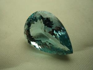 Poire à facettes coupe meilleure qualité aigue-marine en vrac véritable taille calibrée pierre précieuse meilleur pour les bagues et la fabrication de bijoux utilisation vente en vrac - Product Image 4