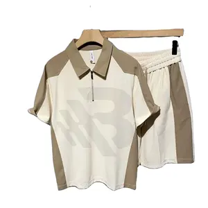 Vente en gros Ensemble court deux pièces uni de jogging de haute qualité pour homme avec sublimation nouveau design Fabriqué en BOSS WEAR - Product Image 3