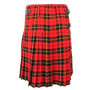Kilt escocés tradicional de diseño personalizado de alta calidad con cinturón de tartán para músicos gaiteros - Product Image 2