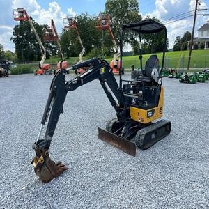 Mini-excavatrice John 17G Crawler, boîte de vitesses du moteur, haute efficacité de fonctionnement, équipement de construction de qualité supérieure, rapide - Product Image 1