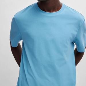 T-shirt pour hommes teint en plaine vêtements de mode en plein air T-Shirts hommes prix compétitif Fitness musculation t-shirts hauts chemise hommes - Product Image 5