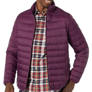 Vestes grande taille pour hommes en gros, veste matelassée d'hiver, veste chaude d'extérieur, veste matelassée personnalisée avec logo, style duvet pour hommes - Product Image 3