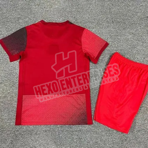 Ropa deportiva 100% poliéster uniforme de fútbol mejor calidad hombres uniforme de fútbol para la venta - Product Image 6