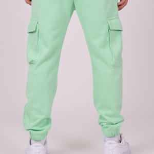 Jogger et sweat à capuche en deux pièces personnalisés de haute qualité Streetwear ensemble de survêtement imprimé motif solide - Product Image 5