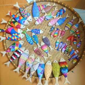 Handcrafted Wooden Fish | Natural Wood Carving, Home & Office Decoration, OEM Private Label Exporter - Product Image 5