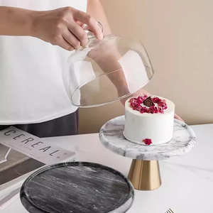 Soporte de mármol para cupcakes, decoración para el hogar, granja, oficina, Venta caliente, Mesa para el hogar del Hotel, soporte de pastel de mármol - Product Image 4