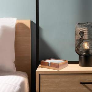 Impresionante dispensador de servilletas de madera de acacia marrón, servilletero de toalla para invitados para cajas de pañuelos de Almuerzo - Product Image 3