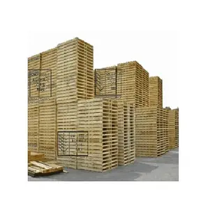 Prix de gros fournisseur de palettes en bois à vendre-meilleure palette en bois européen Epal Stock en vrac avec expédition rapide