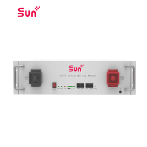 Almacenamiento de batería SUNPLUS 51,2 V 100Ah 10.24KWh baterías solares almacenamiento de energía apilable 6000 + ciclo profundo con certificación CSA - Product Image 1