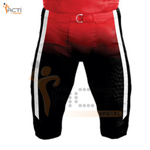 ชุดยูนิฟอร์มอเมริกันฟุตบอลแบบขายส่ง ปรับแต่งได้ ระบายอากาศดี ปี 2024 ชุดเสื้อแขนสั้นและกางเกงสำหรับผู้ชาย ผลิตจากโพลีเอสเตอร์ 100% คุณภาพสูง - Product Image 5