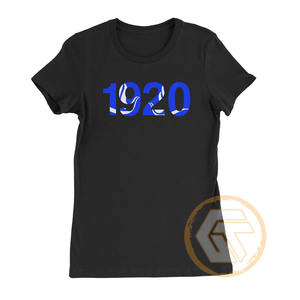 เสื้อยืดสตรี Zeta Phi Beta แบบสั่งทำพิเศษจาก Wholesale GREEK TREASURES ผ้าฝ้าย 100% ระบายอากาศได้ดี แห้งเร็ว เหมาะสำหรับฤดูร้อน - Product Image 1