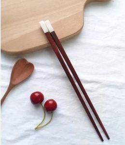 Palillos de madera hechos a mano, juego de palillos de madera de lujo, palillos de comedor de lujo, fabricante de productos de India - Product Image 1