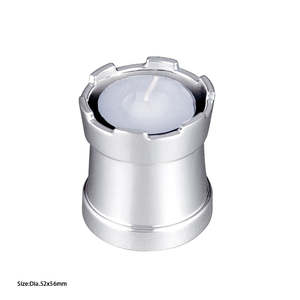 Bougeoir pour la décoration de la maison, élégant bougeoir en métal adapté aux occasions festives et au quotidien - Product Image 3