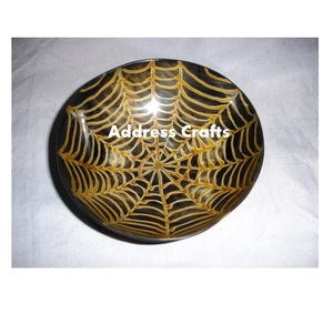 Tazón de cuerno natural de venta directa de fábrica para servir al mejor precio Mesa de embalaje personalizada Tazón de vajilla de fruta decorativa - Product Image 1