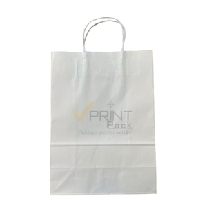 ถุงกระดาษคราฟท์ย่อยสลายได้ VPRINTPACK สำหรับของขวัญ วันเกิด งานแต่งงาน งานเลี้ยงฉลองสมรสและงานเลี้ยงฉลองทารก (ขนาดใหญ่ 1 ใบ 12.5 นิ้ว ขนาดกลาง 1 ใบ 9 นิ้ว) - Product Image 4