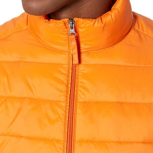 Veste matelassée pour homme, prix de gros, écologique, légère, logo frontal personnalisable, nouveau design 2025, mode, vente en ligne d'hiver - Product Image 4