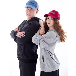 Sudaderas con capucha de gran tamaño, venta al por mayor, Jersey de algodón pesado, ropa de calle, logotipo bordado personalizado - Product Image 2