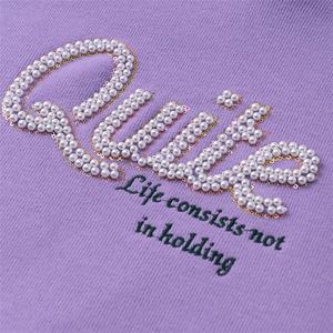 Sudadera con Capucha de Alta Calidad para Mujer, 100% Algodón, Estilo Invernal, Forro Polar, Estilo Urbano, Estampado 3D en Relieve, Borde sin Rematar - Product Image 2