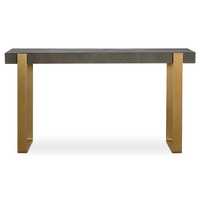 Table d'appoint de salon design, finition antique