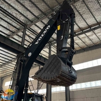 Excavatrice sur chenilles VOLVO EC480, 90% neuve, robuste et durable, moteur Cummins, poids opérationnel de 6 tonnes, vendue d'occasion, 2022, 1201