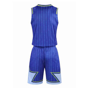 Uniforme de baloncesto para jóvenes y adultos, uniforme de equipo de baloncesto, ropa escolar de tendencia, chaleco de entrenamiento, pantalones cortos - Product Image 3