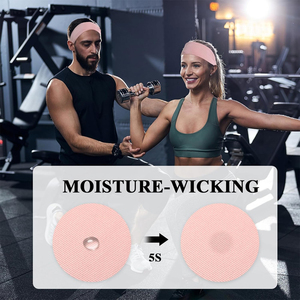 ที่คาดผมออกกำลังกาย ยิม โยคะ ฟิตเนส ยืดกล้ามเนื้อ กีฬา สำหรับผู้ชายและผู้หญิง ผ้าคาดผมซับเหงื่อแบบกำหนดเอง - Product Image 5