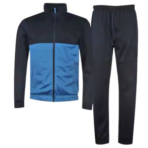 Chándal transpirable cómodo informal para hombre, ropa deportiva de entrenamiento de patrón sólido para correr atlético, Yoga, gimnasio, deportes - Product Image 4