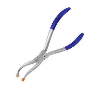 Pince de dissolvant de couronne médicale orthodontique professionnelle Instruments chirurgicaux dentaires pince à dents à pointe en caoutchouc pour l'enlèvement de la couronne - Product Image 3