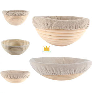 Cuenco brotform de prueba de ratán de Vietnam, juegos de cesta de prueba de banneton de pan artesanal para panaderos - Product Image 1