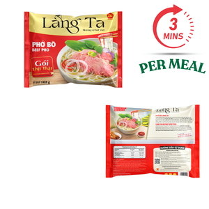 Fideos instantáneos de arroz Pho de carne con salsa de carne real comida conveniente fideos de arroz sin gluten precio barato HACCP ISO FÁBRICA DE Vietnam - Product Image 2
