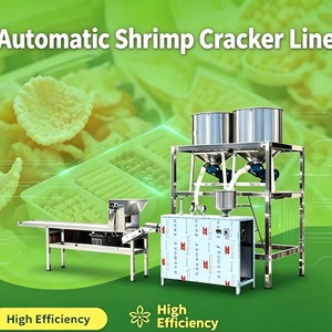 Máquina Extrusora de Alto Rendimiento Totalmente Automática para Hacer Palitos de Camarón, Chips de Camarón Comerciales, Snacks de Pellets 3D y Alimentos Inflados - Product Image 1
