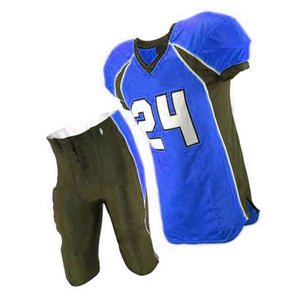 OEM Service American Football Uniform Short Sleeve Fabric <b>Set</b> Team Logo Ball Jersey with american football uniform - Product Image 5