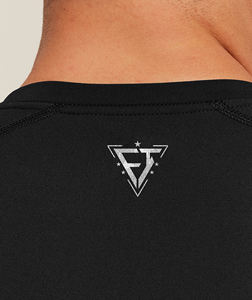 T-shirt de compression pour homme, streetwear, design personnalisé par sublimation, manches longues, performance, grappling, musculation, gym - Product Image 6