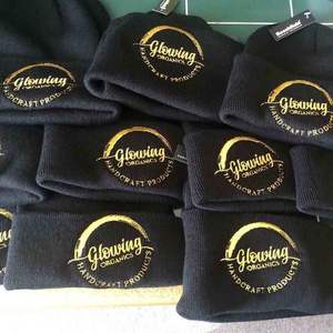 Gorros de calidad para hombre, gorros de invierno de jacquard personalizados, acrílicos, sin mancuernas, con cable - Product Image 5