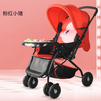 Poussette pour bébé Poussette de luxe pour bébé 3 en 1 Poussettes parapluie pour bébé OEM Personnalisé Cadre en acier inoxydable Logo Emballage Roues