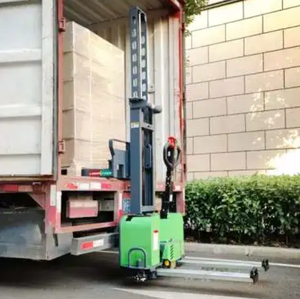 Nouvel état 2500kg chariot élévateur à moteur diesel portable en aluminium 1250mm-1300mm hauteur de levage d'empileur caractéristiques d'auto-chargement - Product Image 6