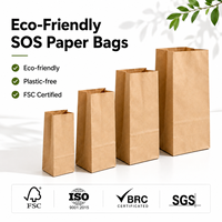 Bolsa Flexiloop Reciclable, Segura y Certificada BRC, Extra Moderna y Profesional para Cine, Snacks de Cine y Hamburguesas Frescas
