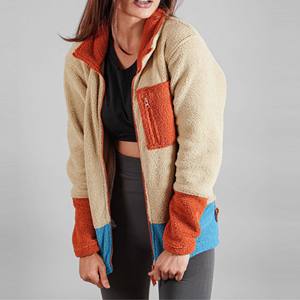 เสื้อฮู้ดผ้าฟลีซแบบยูนิเซ็กซ์ ระบายอากาศได้ดี เสื้อกันหนาวมีฮู้ดสำหรับผู้หญิงช่วงฤดูใบไม้ร่วง - Product Image 2