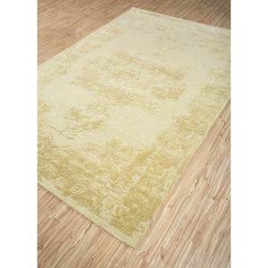 Mythos Gold 4m Wide Hand Tufted <b>Wool</b> Viscose Rug Medallion Rectangle for Home Living Room 10mm for Bedrooms - Product Image 2