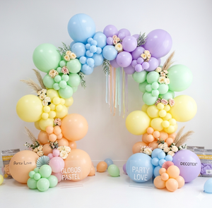 Globos Decorativos R18-45CM Colores Pastel Circulares Para Decoración de Fiestas de Cumpleaños, Regreso a Clases y Bodas - Product Image 4