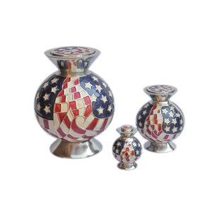 Urnas de metal para cenizas para decoración del hogar, lo mejor para servicios comerciales y equipos, suministros funerarios para el último diseño - Product Image 6