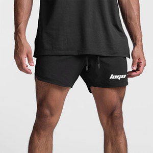 Logotipo personalizado Ropa deportiva sólida Poliéster Spandex Dobladillo dividido Transferencia de calor reflectante Transpirable Secado rápido Correr Entrenamiento activo - Product Image 5